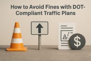 DOT-compliant traffic plans, avoid DOT fines, traffic control compliance, DOT traffic plan requirements, safety network plans