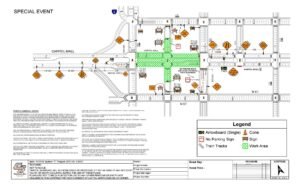 civil stamped traffic plan, traffic plan California, lane closure traffic plan, Safety Network Plans, DOT approved traffic plan